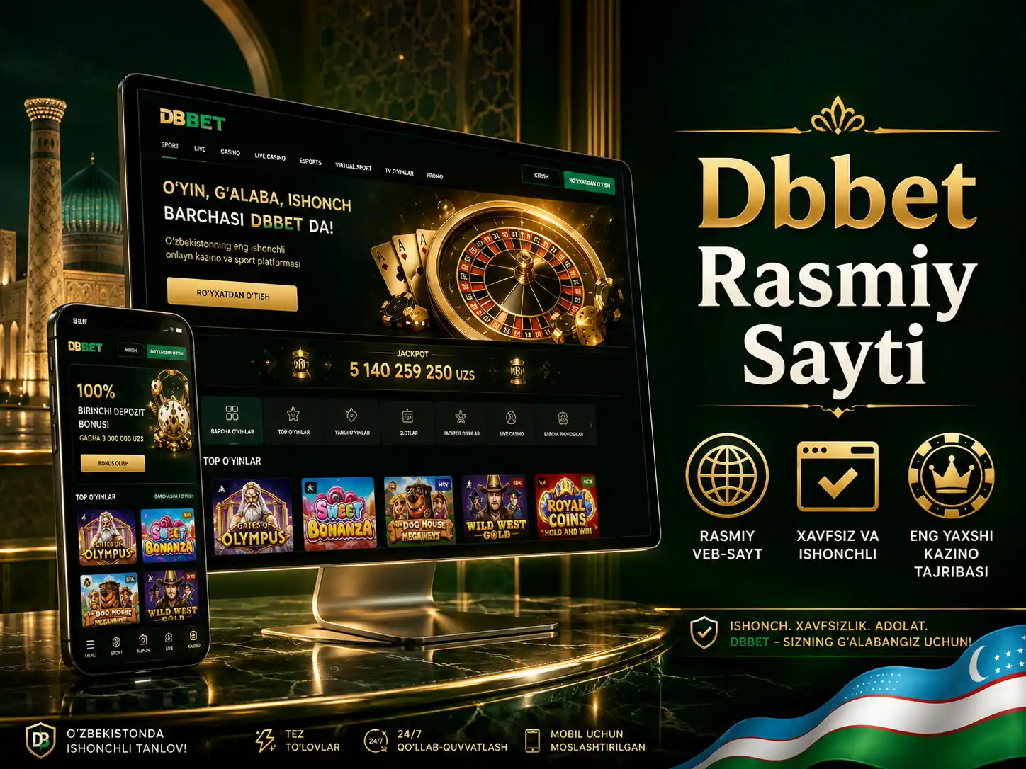 Dbbet Kazinosi O‘zbekistonda: Kirish, Ilova Va Shartlar