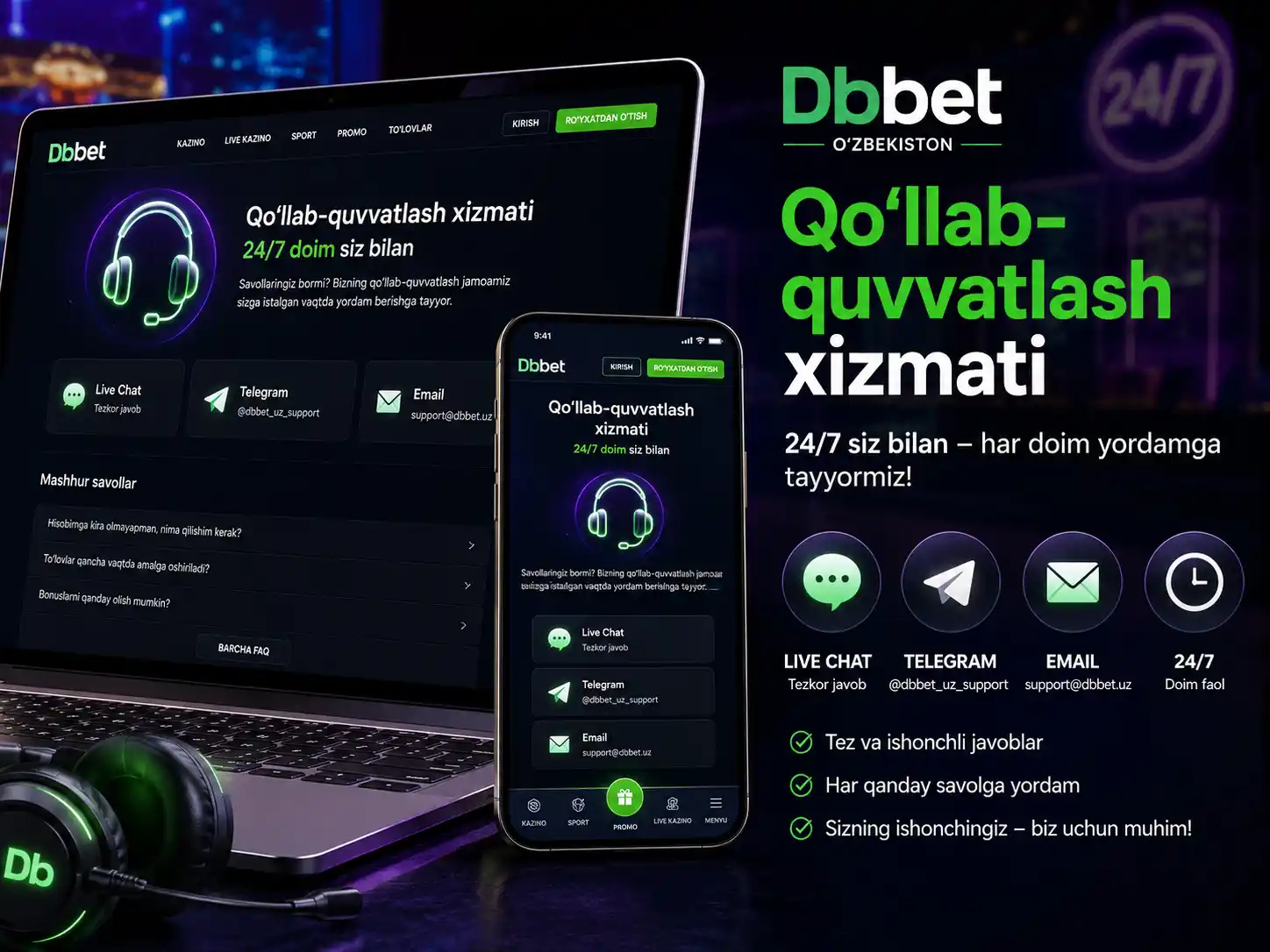 Yordam Xizmati Va Murojaat Sabablari